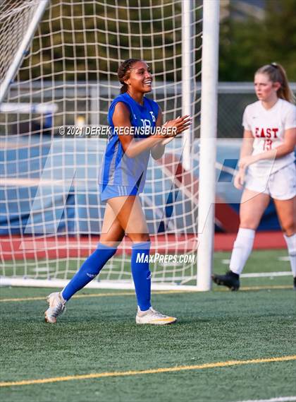 Thumbnail 3 in Denver East vs Broomfield (CHSAA 5A Playoffs Rd 1) photogallery.
