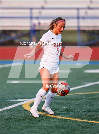 Thumbnail 1 in Denver East vs Broomfield (CHSAA 5A Playoffs Rd 1) photogallery.
