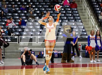 Thumbnail 3 in Grand Oaks vs. Cinco Ranch (UIL 6A Volleyball Final) photogallery.