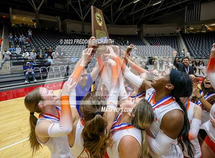 Thumbnail 3 in Grand Oaks vs. Cinco Ranch (UIL 6A Volleyball Final) photogallery.