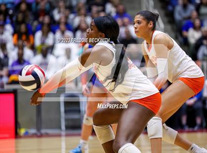 Thumbnail 3 in Grand Oaks vs. Cinco Ranch (UIL 6A Volleyball Final) photogallery.