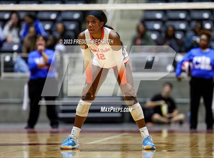 Thumbnail 1 in Grand Oaks vs. Cinco Ranch (UIL 6A Volleyball Final) photogallery.
