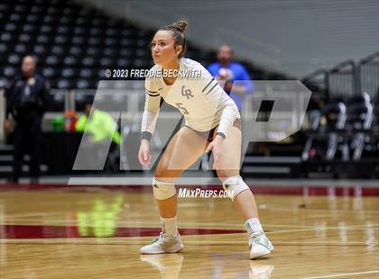 Thumbnail 1 in Grand Oaks vs. Cinco Ranch (UIL 6A Volleyball Final) photogallery.