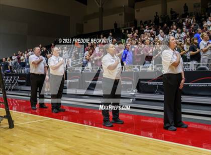 Thumbnail 1 in Grand Oaks vs. Cinco Ranch (UIL 6A Volleyball Final) photogallery.