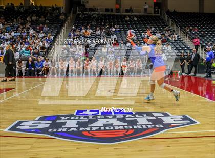 Thumbnail 3 in Grand Oaks vs. Cinco Ranch (UIL 6A Volleyball Final) photogallery.
