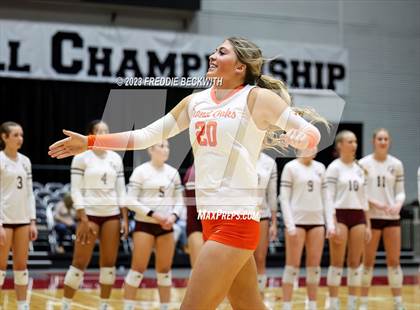 Thumbnail 2 in Grand Oaks vs. Cinco Ranch (UIL 6A Volleyball Final) photogallery.
