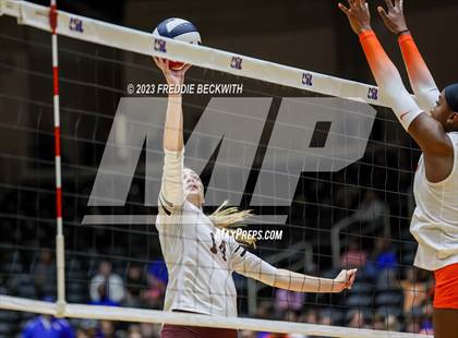 Thumbnail 2 in Grand Oaks vs. Cinco Ranch (UIL 6A Volleyball Final) photogallery.