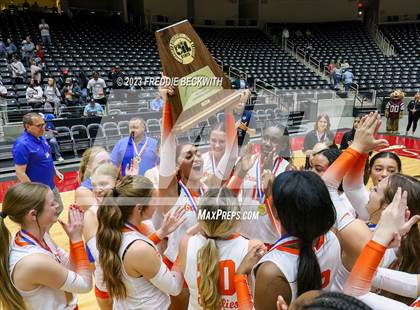Thumbnail 2 in Grand Oaks vs. Cinco Ranch (UIL 6A Volleyball Final) photogallery.
