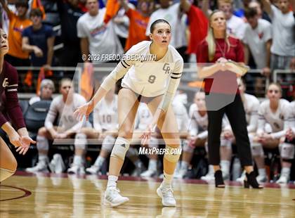 Thumbnail 2 in Grand Oaks vs. Cinco Ranch (UIL 6A Volleyball Final) photogallery.