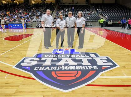 Thumbnail 3 in Grand Oaks vs. Cinco Ranch (UIL 6A Volleyball Final) photogallery.