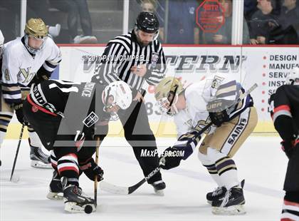 Thumbnail 2 in Notre Dame Prep vs Brophy College Prep (AHSHA Quarter Final) photogallery.