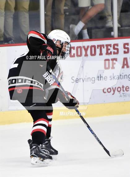 Thumbnail 1 in Notre Dame Prep vs Brophy College Prep (AHSHA Quarter Final) photogallery.