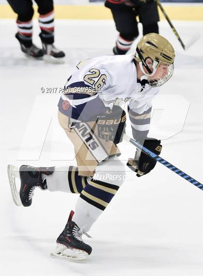 Thumbnail 3 in Notre Dame Prep vs Brophy College Prep (AHSHA Quarter Final) photogallery.