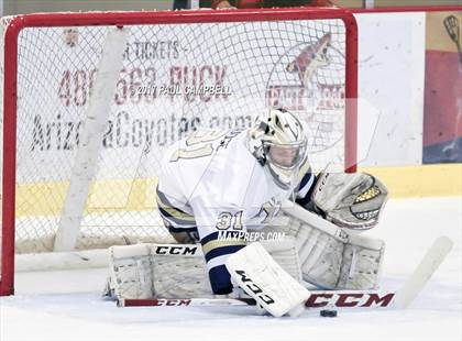 Thumbnail 2 in Notre Dame Prep vs Brophy College Prep (AHSHA Quarter Final) photogallery.