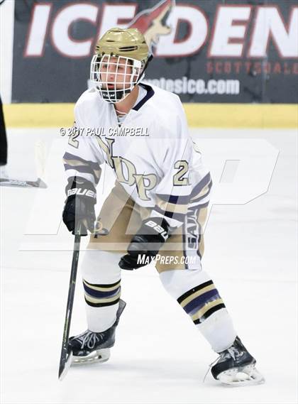 Thumbnail 2 in Notre Dame Prep vs Brophy College Prep (AHSHA Quarter Final) photogallery.