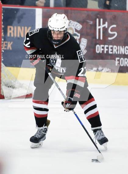 Thumbnail 3 in Notre Dame Prep vs Brophy College Prep (AHSHA Quarter Final) photogallery.
