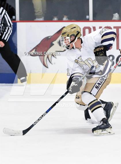 Thumbnail 3 in Notre Dame Prep vs Brophy College Prep (AHSHA Quarter Final) photogallery.