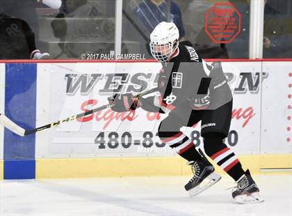Thumbnail 1 in Notre Dame Prep vs Brophy College Prep (AHSHA Quarter Final) photogallery.