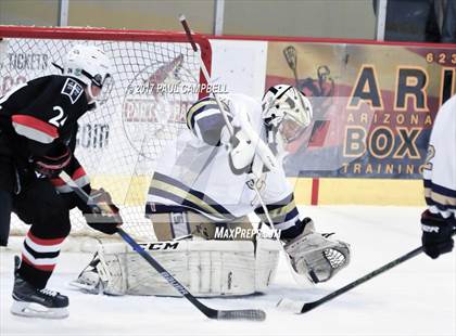 Thumbnail 2 in Notre Dame Prep vs Brophy College Prep (AHSHA Quarter Final) photogallery.