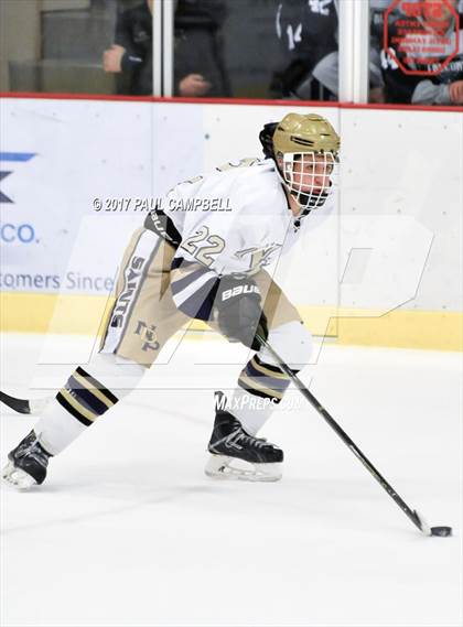 Thumbnail 1 in Notre Dame Prep vs Brophy College Prep (AHSHA Quarter Final) photogallery.