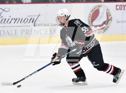 Thumbnail 2 in Notre Dame Prep vs Brophy College Prep (AHSHA Quarter Final) photogallery.