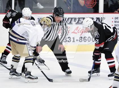 Thumbnail 1 in Notre Dame Prep vs Brophy College Prep (AHSHA Quarter Final) photogallery.