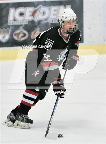 Thumbnail 3 in Notre Dame Prep vs Brophy College Prep (AHSHA Quarter Final) photogallery.
