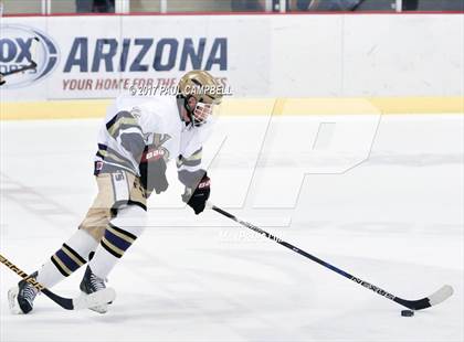 Thumbnail 3 in Notre Dame Prep vs Brophy College Prep (AHSHA Quarter Final) photogallery.