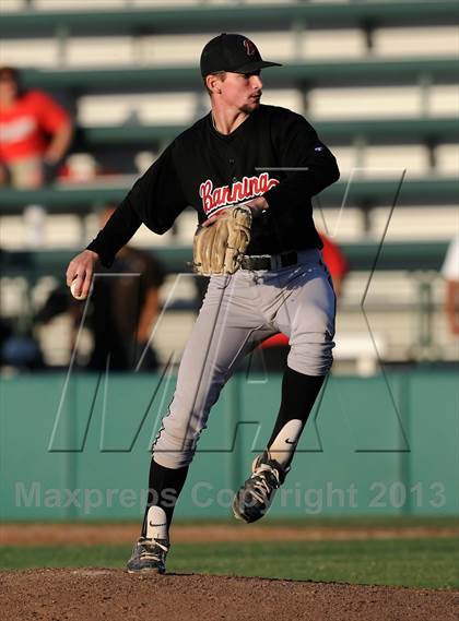 Thumbnail 3 in Banning vs. San Fernando (CIF City D1 Semi-Final) photogallery.