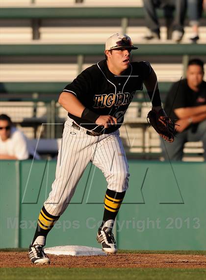 Thumbnail 3 in Banning vs. San Fernando (CIF City D1 Semi-Final) photogallery.