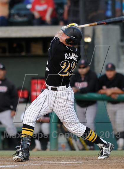Thumbnail 3 in Banning vs. San Fernando (CIF City D1 Semi-Final) photogallery.