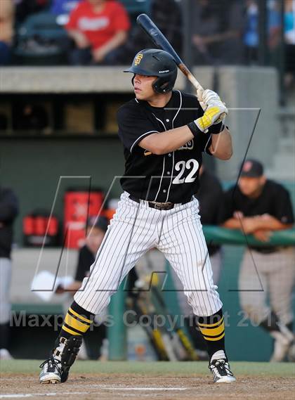 Thumbnail 3 in Banning vs. San Fernando (CIF City D1 Semi-Final) photogallery.