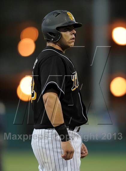 Thumbnail 3 in Banning vs. San Fernando (CIF City D1 Semi-Final) photogallery.