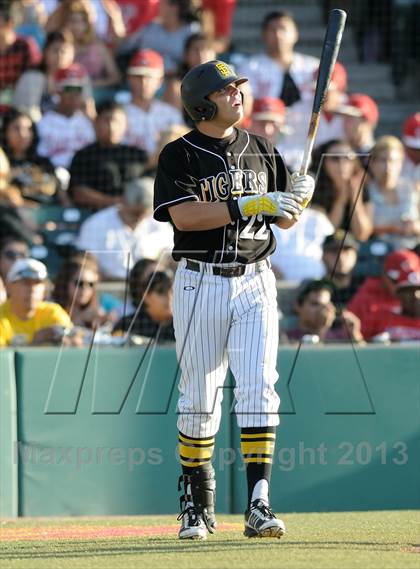 Thumbnail 1 in Banning vs. San Fernando (CIF City D1 Semi-Final) photogallery.