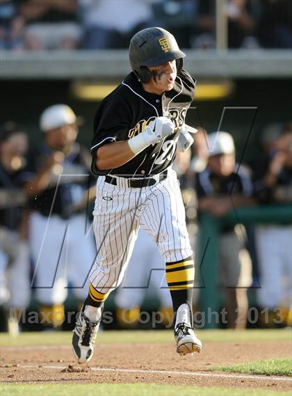 Thumbnail 1 in Banning vs. San Fernando (CIF City D1 Semi-Final) photogallery.