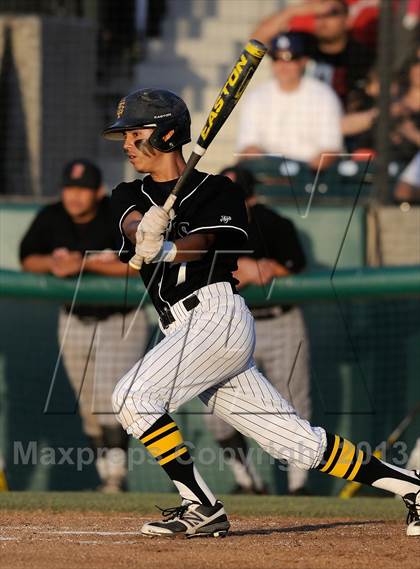 Thumbnail 1 in Banning vs. San Fernando (CIF City D1 Semi-Final) photogallery.