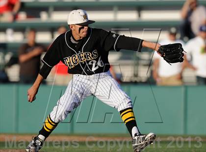 Thumbnail 3 in Banning vs. San Fernando (CIF City D1 Semi-Final) photogallery.