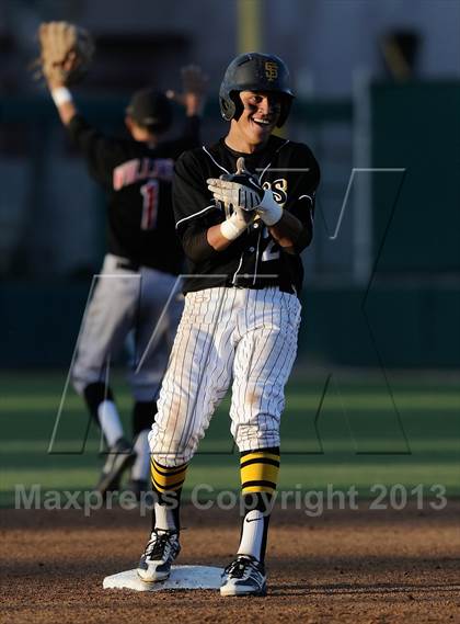 Thumbnail 1 in Banning vs. San Fernando (CIF City D1 Semi-Final) photogallery.