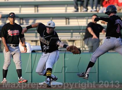 Thumbnail 1 in Banning vs. San Fernando (CIF City D1 Semi-Final) photogallery.