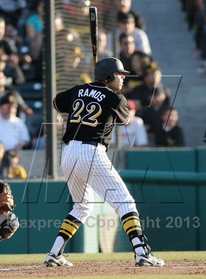 Thumbnail 2 in Banning vs. San Fernando (CIF City D1 Semi-Final) photogallery.