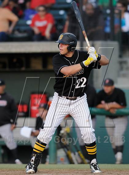 Thumbnail 1 in Banning vs. San Fernando (CIF City D1 Semi-Final) photogallery.
