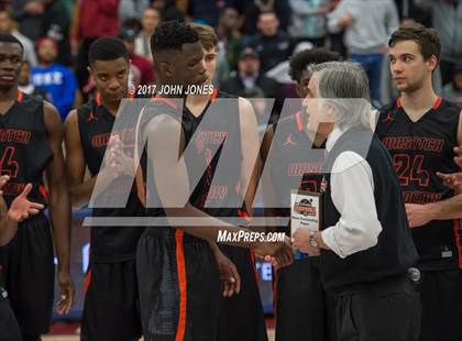 Thumbnail 1 in IMG Academy vs Wasatch Academy (Spalding Hoophall Classic) photogallery.