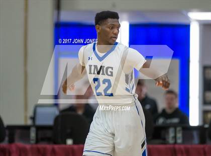 Thumbnail 2 in IMG Academy vs Wasatch Academy (Spalding Hoophall Classic) photogallery.