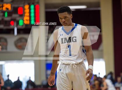 Thumbnail 2 in IMG Academy vs Wasatch Academy (Spalding Hoophall Classic) photogallery.