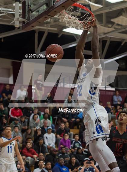 Thumbnail 1 in IMG Academy vs Wasatch Academy (Spalding Hoophall Classic) photogallery.