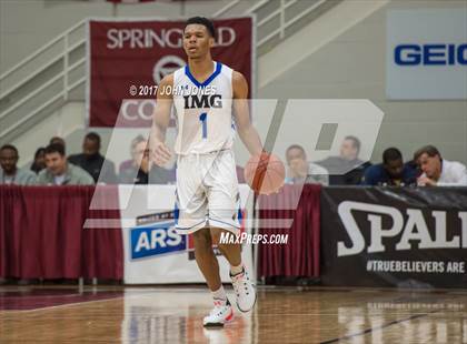 Thumbnail 3 in IMG Academy vs Wasatch Academy (Spalding Hoophall Classic) photogallery.