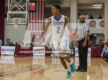 Thumbnail 2 in IMG Academy vs Wasatch Academy (Spalding Hoophall Classic) photogallery.