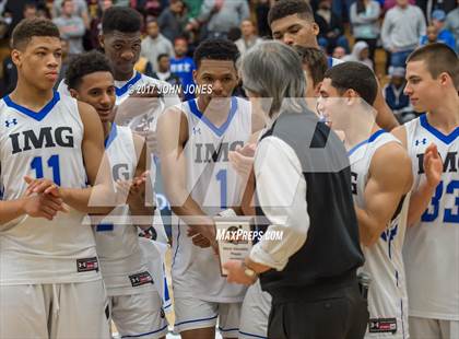 Thumbnail 3 in IMG Academy vs Wasatch Academy (Spalding Hoophall Classic) photogallery.