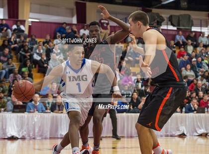 Thumbnail 1 in IMG Academy vs Wasatch Academy (Spalding Hoophall Classic) photogallery.