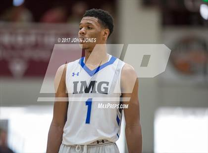 Thumbnail 1 in IMG Academy vs Wasatch Academy (Spalding Hoophall Classic) photogallery.